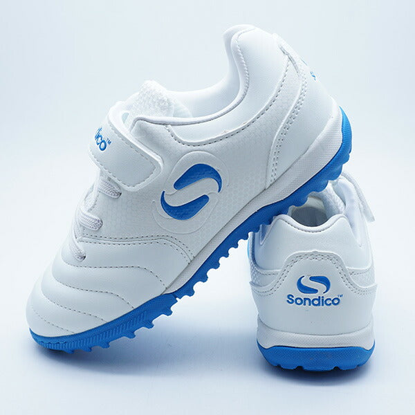 【ショップ限定エントリーでさらに+9倍】ロンドンVTFJソンディコSondico25FVTF071J-01ホワイトジュニアサッカートレーニングシューズベルクロ