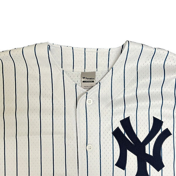 【ショップ限定エントリーでさらに+9倍】ファナティクスFANATICS別注MLBレプリカユニフォームベースボールシャツトップスニューヨーク・ヤンキース26410013
