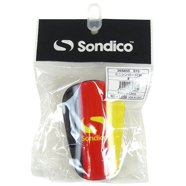 【ネコポス対応可】ソンディコSondicoワールドカップミニシンガード国旗26S855サッカーフットサルすね当て子供用