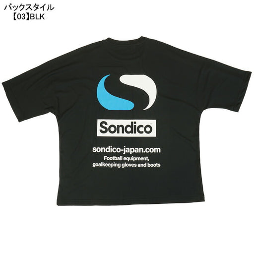 【ネコポス送料無料】ソンディコSondico速乾冷却オーバーサイズプラシャツ26SN690サッカーフットサルプラクティスシャツTシャツ半袖メンズ