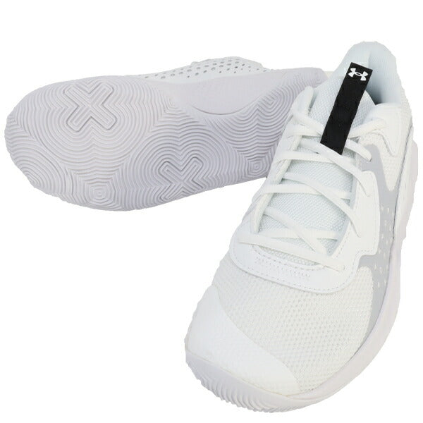 アンダーアーマーUNDERARMOURメンズバスケットボールシューズUAジェット3026843-1002E相当ホワイト