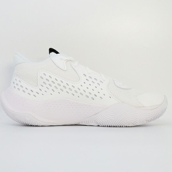 アンダーアーマーUNDERARMOURメンズバスケットボールシューズUAジェット3026843-1002E相当ホワイト
