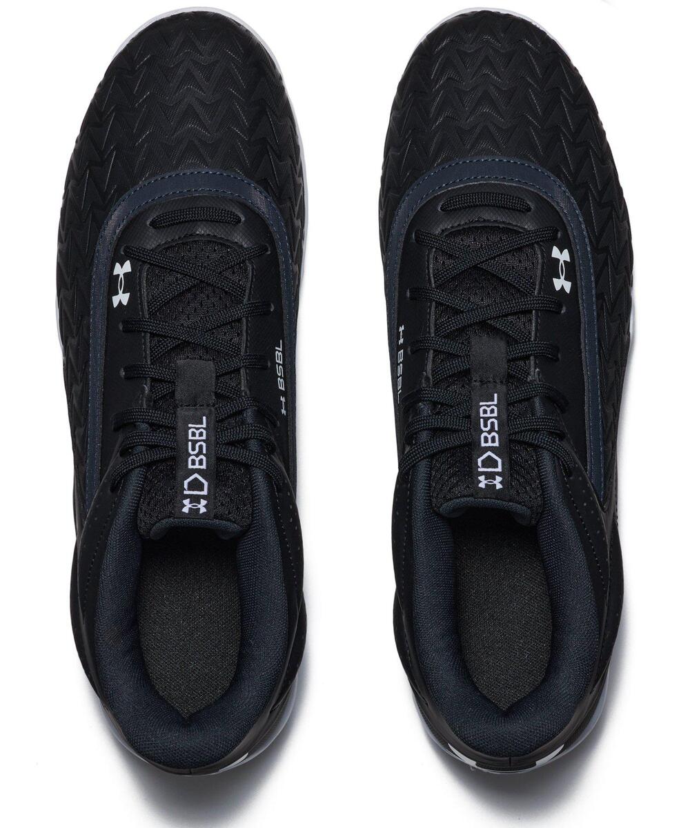 アンダーアーマーUAリードオフローラバーモールド3.0ポイントスパイクメンズクッション3027447