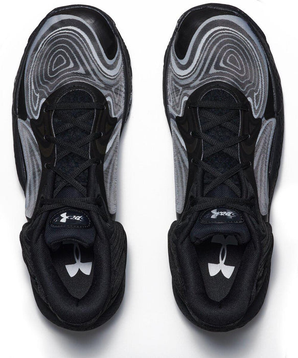 アンダーアーマーUnisexBasketballシューズUAスポーン6ミッドメンズウィメンズキッズバスケ3027647