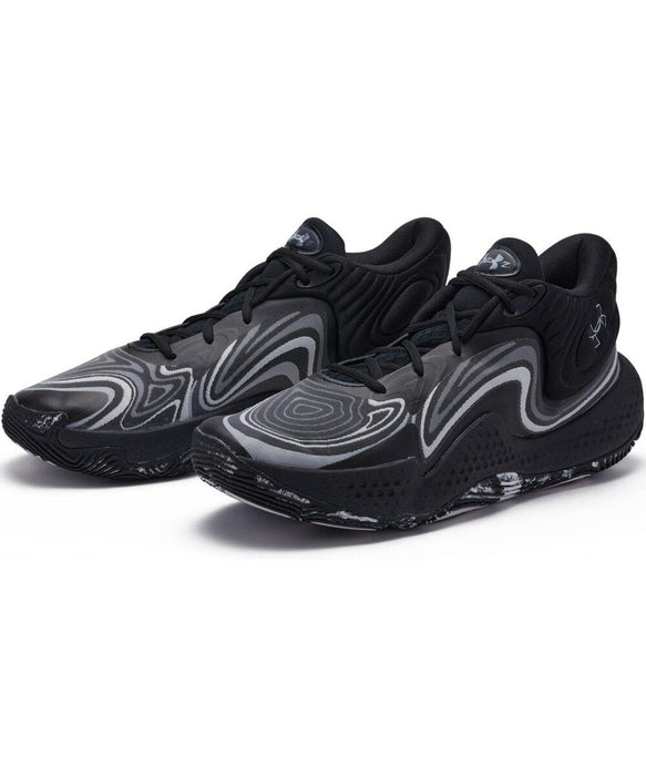 アンダーアーマーUnisexBasketballシューズUAスポーン6ミッドメンズウィメンズキッズバスケ3027647