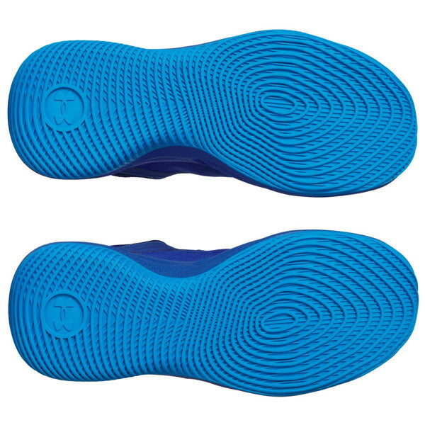 【ショップ限定エントリーでさらに+9倍】アンダーアーマーUNDERARMOURメンズレディースバスケットボールシューズカリースプラッシュ25APバッシュバスケット2E相当ブルー3028460-419