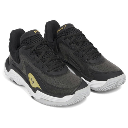 【ショップ限定エントリーでさらに+9倍】アンダーアーマーUNDERARMOURメンズレディースバスケットボールシューズSPAWN7UAスポーン7バッシュバスケットブラック3028461-002