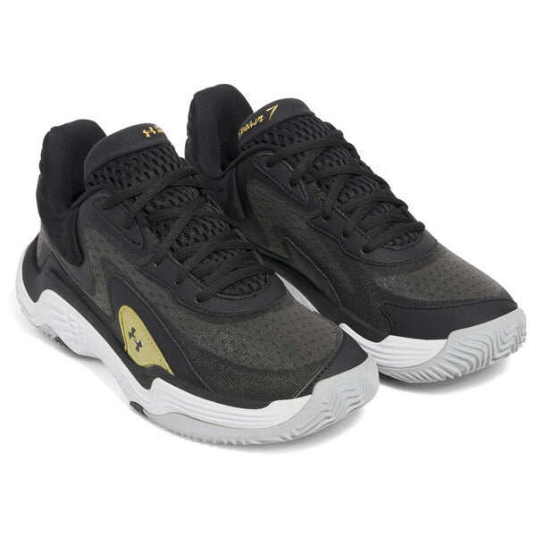 【ショップ限定エントリーでさらに+9倍】アンダーアーマーUNDERARMOURメンズレディースバスケットボールシューズSPAWN7UAスポーン7バッシュバスケットブラック3028461-002