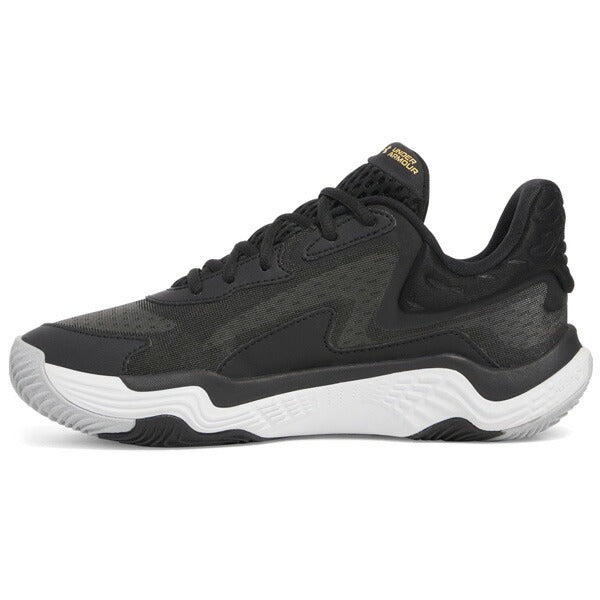 【ショップ限定エントリーでさらに+9倍】アンダーアーマーUNDERARMOURメンズレディースバスケットボールシューズSPAWN7UAスポーン7バッシュバスケットブラック3028461-002