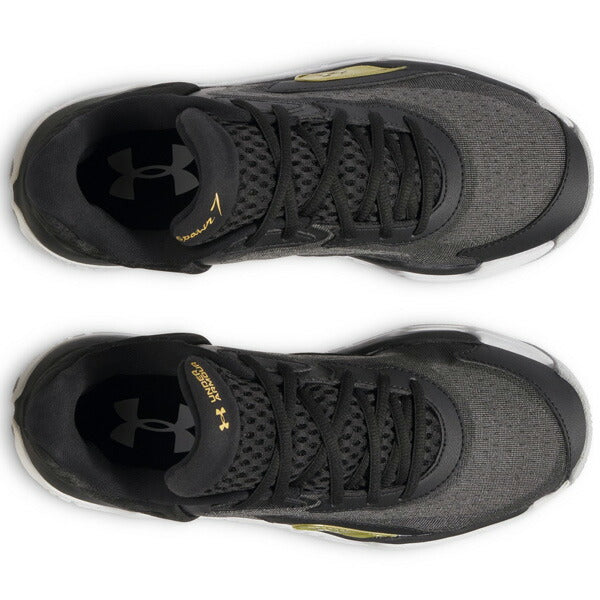 【ショップ限定エントリーでさらに+9倍】アンダーアーマーUNDERARMOURメンズレディースバスケットボールシューズSPAWN7UAスポーン7バッシュバスケットブラック3028461-002