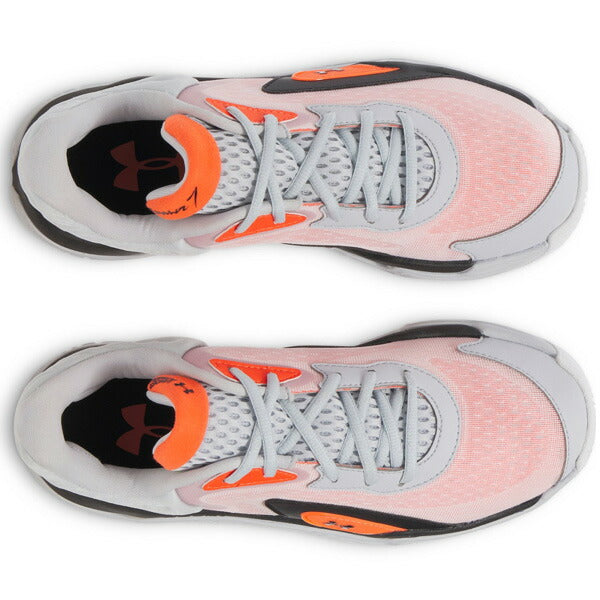 【ショップ限定エントリーでさらに+9倍】アンダーアーマーUNDERARMOURメンズレディースバスケットボールシューズSPAWN7UAスポーン7バッシュバスケットグレー3028461-100