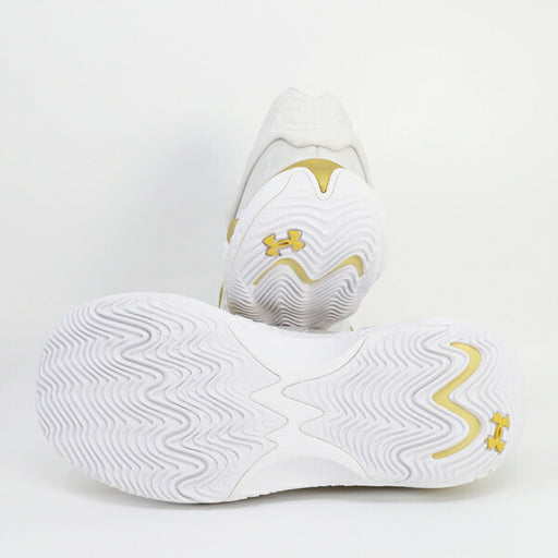 アンダーアーマーUNDERARMOURバスケットボールシューズUAスポーン7D幅相当バッシュ3028461-102