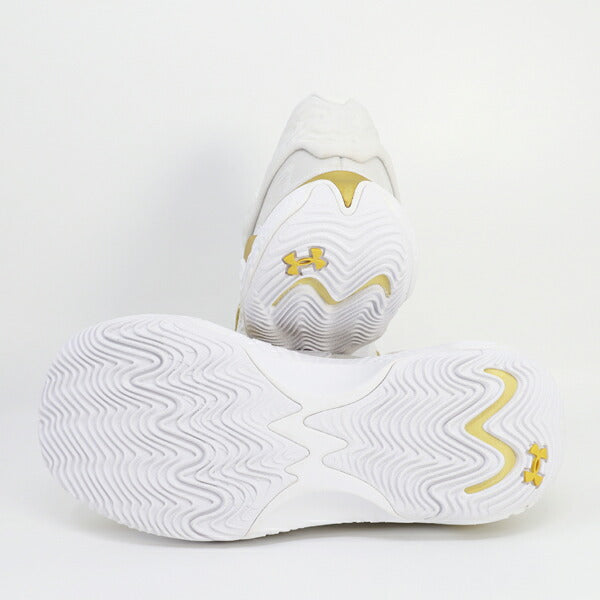 アンダーアーマーUNDERARMOURバスケットボールシューズUAスポーン7D幅相当バッシュ3028461-102