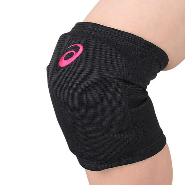 【ショップ限定エントリーでさらに+9倍】【ネコポス送料無料】アシックスasicsメンズレディースバレーボール膝サポーター部活試合バレーサポーター2個セット3053A151-1