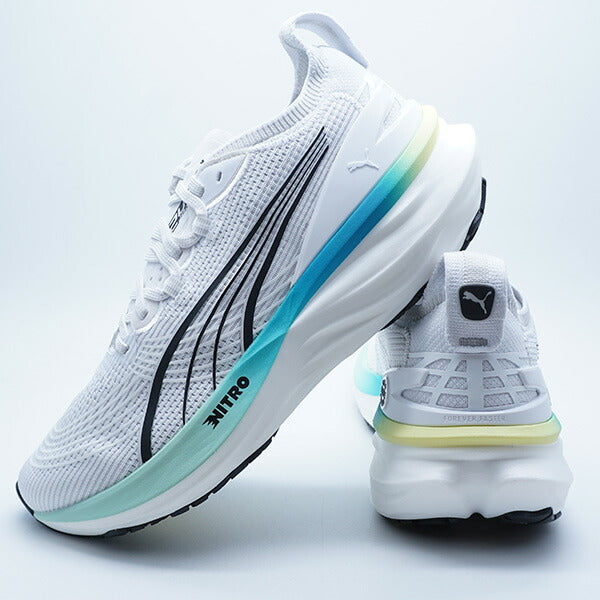 フォーエバーランニトロ2プーマPUMA310109-19プーマホワイトランニングシューズ