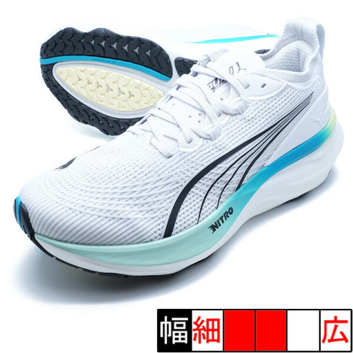 フォーエバーランニトロ2プーマPUMA310109-19プーマホワイトランニングシューズ