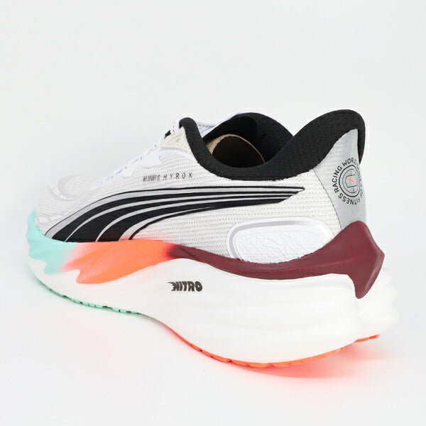 ヴェロシティニトロ4HYROXプーマPUMA311911-01プーマホワイトランニングシューズ