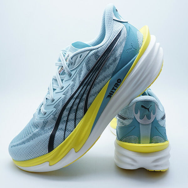 ディヴィエイトニトロ4プーマPUMA312123-08バルティックシーブルーランニングシューズ