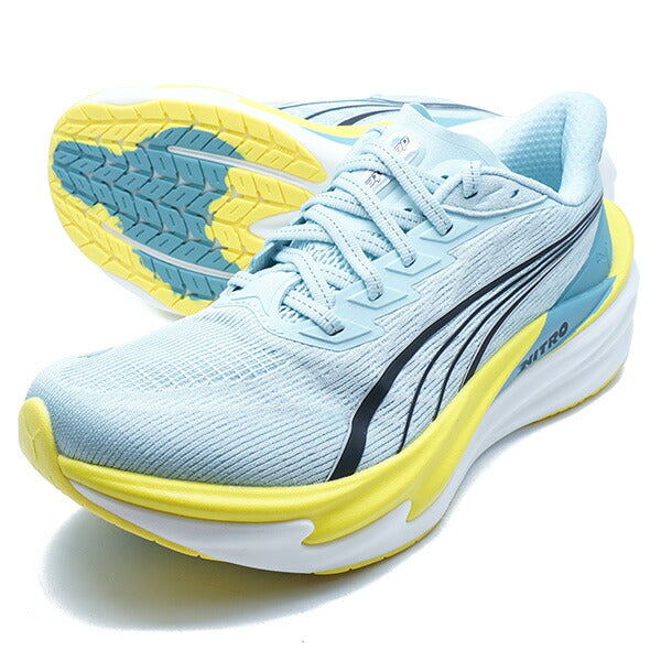 ディヴィエイトニトロ4ウィメンズプーマPUMA312124-09フレッシュウォーターレディースランニングシューズ