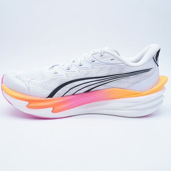 ディヴィエイトニトロ4ウィメンズプーマPUMA312124-10ホワイトピンクレディースランニングシューズ