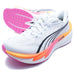 ディヴィエイトニトロ4ウィメンズプーマPUMA312124-10ホワイトピンクレディースランニングシューズ