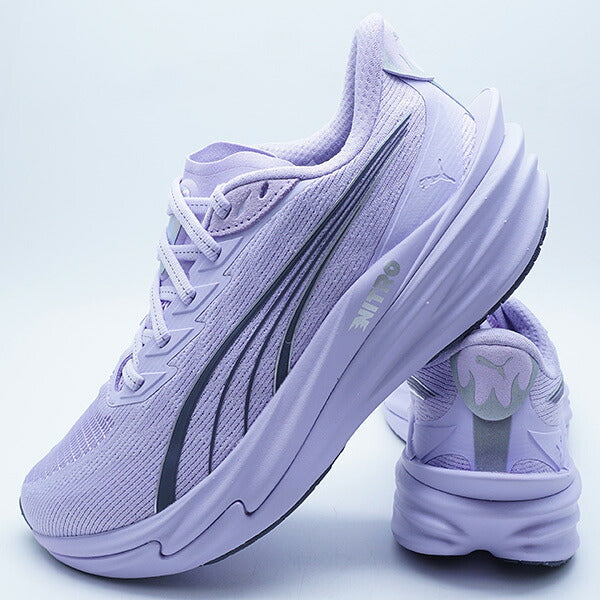ディヴィエイトニトロ4ウィメンズプーマPUMA312124-20ライトラベンダーレディースランニングシューズ