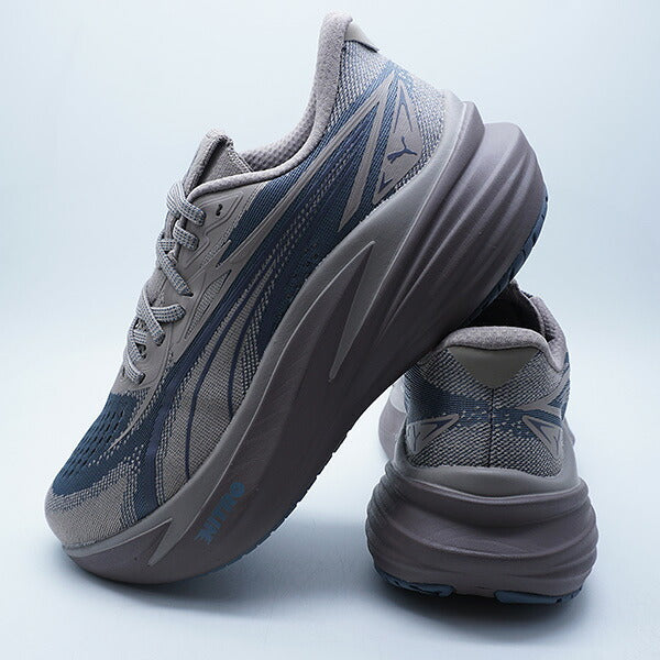 マグマックスニトロ2プーマPUMA312125-28マウスグレーランニングシューズ