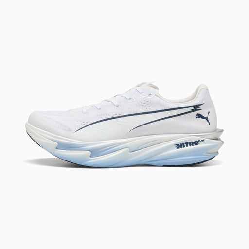 プーマPUMAランニングシューズメンズ大人DeviateNITROElite4ディヴィエイトニトロエリート４軽量ホワイト312127