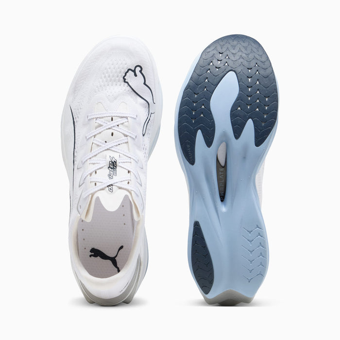 プーマPUMAランニングシューズメンズ大人DeviateNITROElite4ディヴィエイトニトロエリート４軽量ホワイト312127