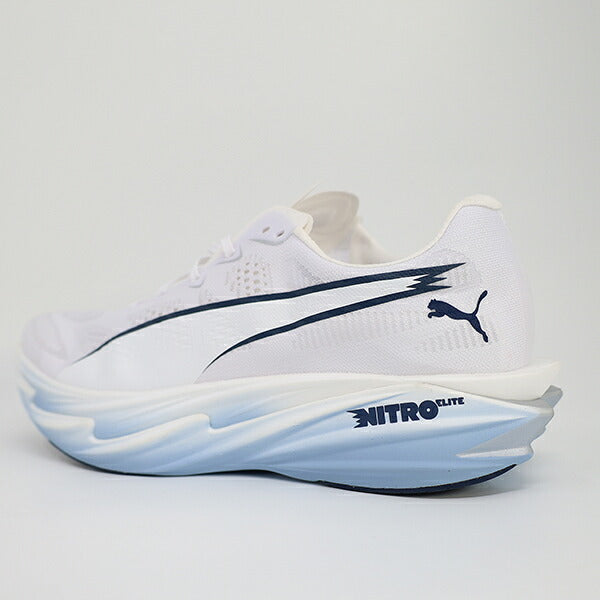 プーマPUMAランニングシューズメンズ大人DeviateNITROElite4ディヴィエイトニトロエリート４軽量ホワイト312127-09