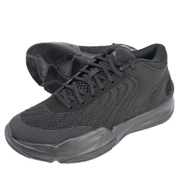 プーマPUMAジュニアバスケットボールシューズバスケミニバスCOURTPRO2JRコートプロ2バッシュバスケット子供312301-07