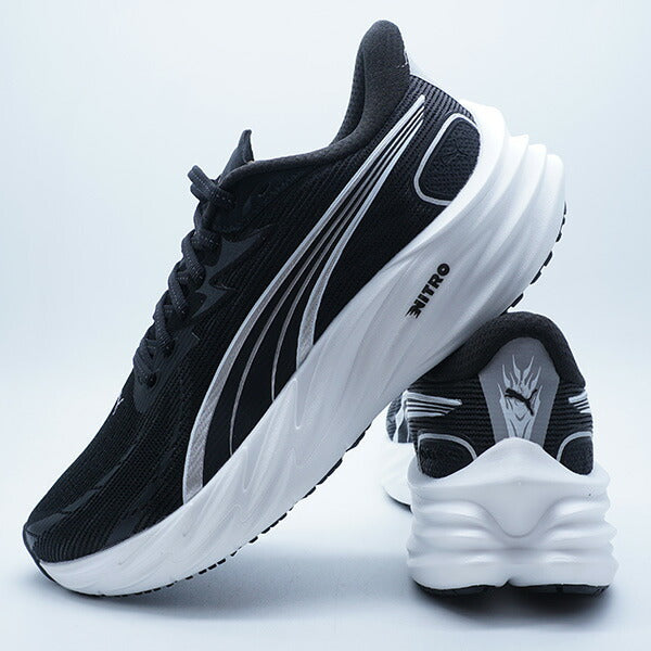 【ショップ限定エントリーでさらに+9倍】ヴェロシティニトロ4APプーマPUMA312635-01プーマブラックランニングシューズ