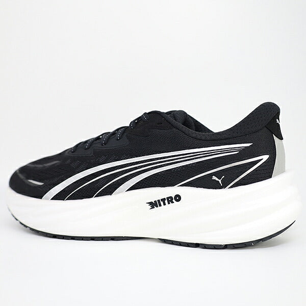プーマPUMAランニングシューズメンズ大人VelocityNITRO5ヴェロシティニトロ5ブラック312944-01