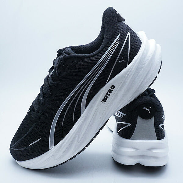 ヴェロシティニトロ5ウィメンズプーマPUMA312945-01ブラックレディースランニングシューズ