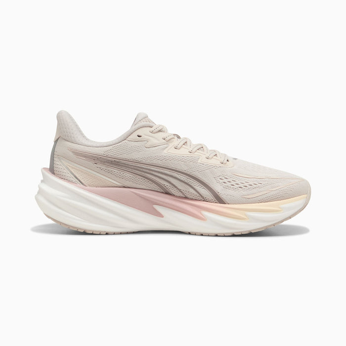 プーマPUMAランニングシューズレディース大人VelocityNITRO5ヴェロシティニトロ5ベージュ312945