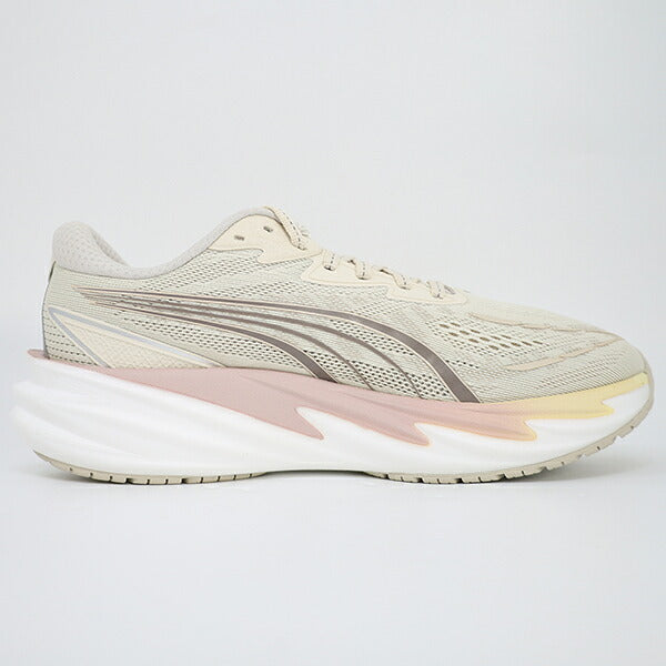 プーマPUMAランニングシューズレディース大人VelocityNITRO5ヴェロシティニトロ5ベージュ312945