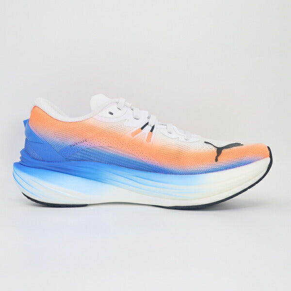 プーマPUMAメンズランニングシューズディヴィエイトニトロ3EKIDENマラソンジョギング駅伝ホワイト313422-01