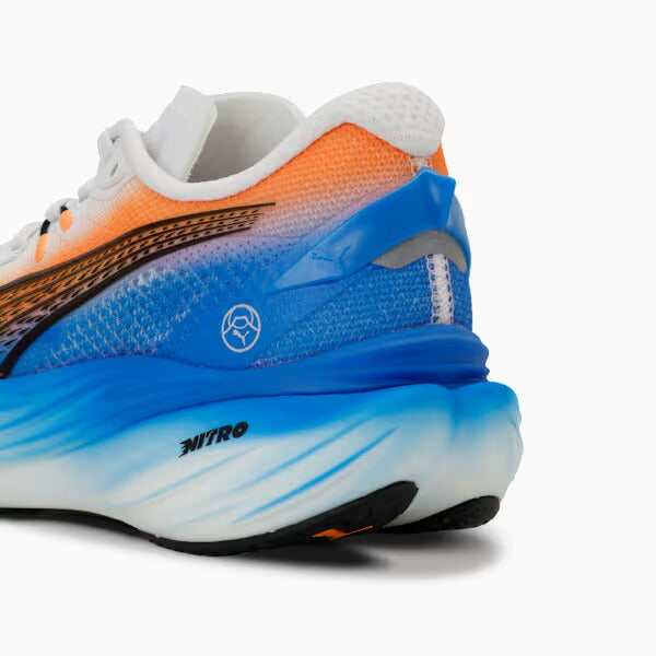 プーマPUMAレディースランニングシューズディヴィエイトニトロ3EKIDENマラソンジョギング駅伝ホワイト313423-01