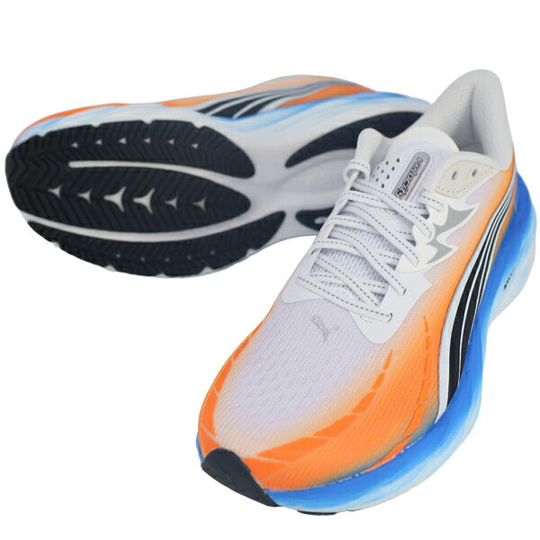 プーマPUMAメンズランニングシューズヴェロシティニトロ4EKIDENマラソンジョギング駅伝ホワイト313424-01