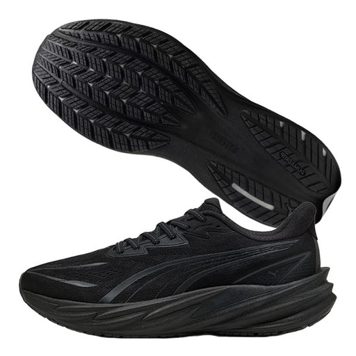 プーマPUMAランニングシューズメンズ大人VelocityNITRO5WIDEヴェロシティニトロ5ワイドブラック313690