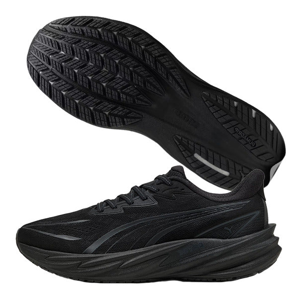 プーマPUMAランニングシューズメンズ大人VelocityNITRO5WIDEヴェロシティニトロ5ワイドブラック313690