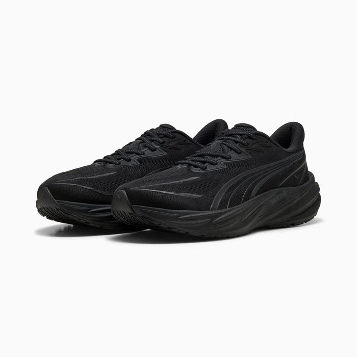 プーマPUMAランニングシューズメンズ大人VelocityNITRO5WIDEヴェロシティニトロ5ワイドブラック313690