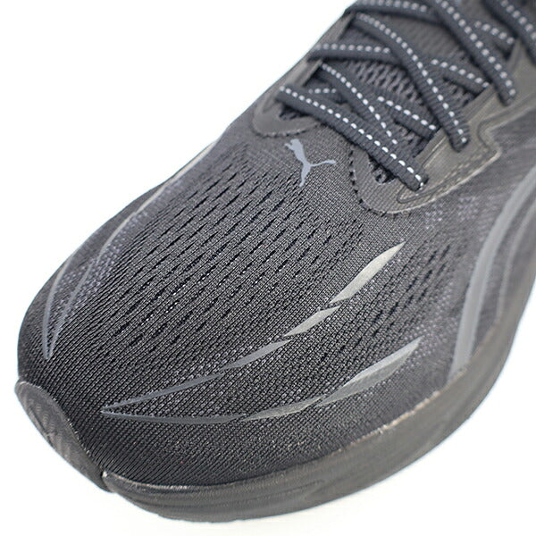 プーマPUMAランニングシューズメンズ大人VelocityNITRO5WIDEヴェロシティニトロ5ワイドブラック313690-01