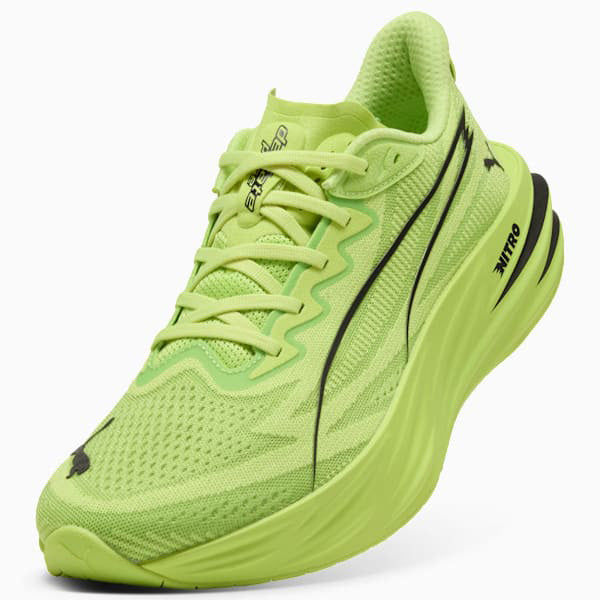 ディヴィエイトピュアニトロプーマPUMA313904-13サニーライムランニングシューズ