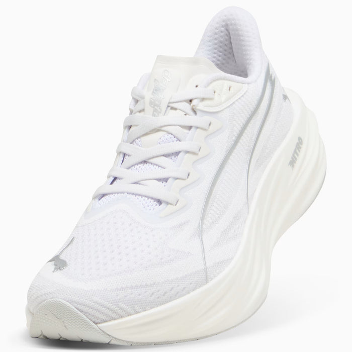 プーマPUMAランニングシューズレディース大人DeviatePureNITROディヴィエイトピュアニトロホワイト313905