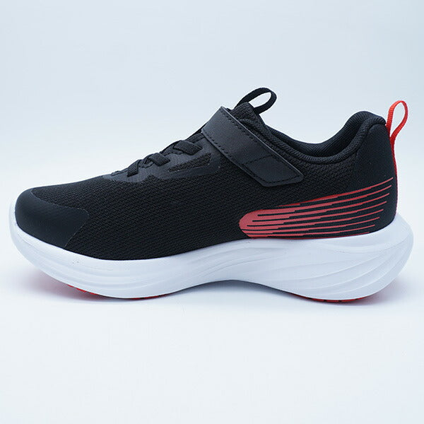 スピードモンスターV5GRプーマPUMA313960-01プーマブラックジュニアランニングシューズベルクロ