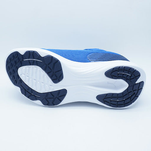 スピードモンスターV5GRプーマPUMA313960-02ロイヤルサファイアジュニアランニングシューズベルクロ