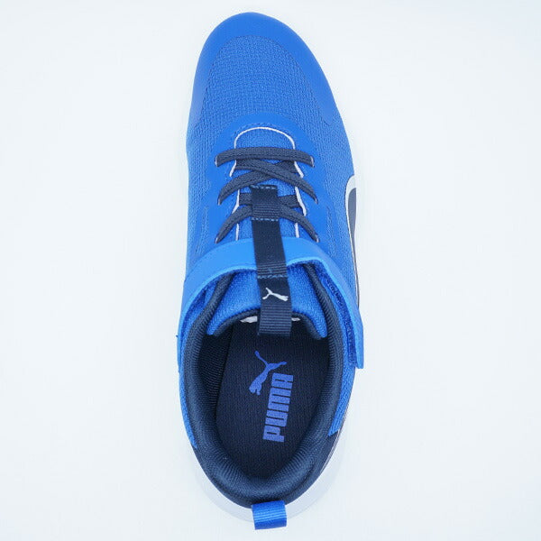 スピードモンスターV5GRプーマPUMA313960-02ロイヤルサファイアジュニアランニングシューズベルクロ