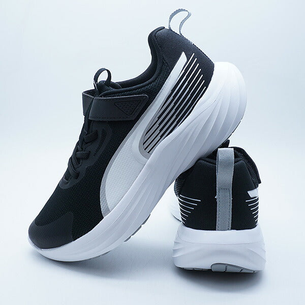 スピードモンスターV5プーマPUMA313960-05プーマブラックジュニアランニングシューズ