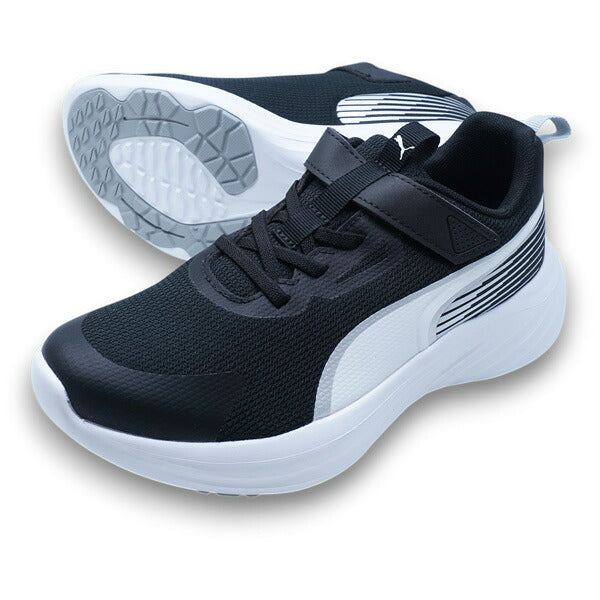 スピードモンスターV5プーマPUMA313960-05プーマブラックジュニアランニングシューズ